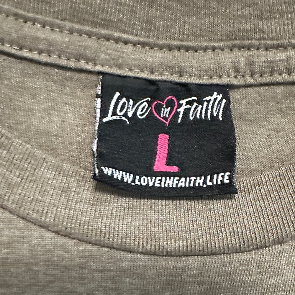Olive Graphic Tee - You Are Worthy - Picture 3 of 5